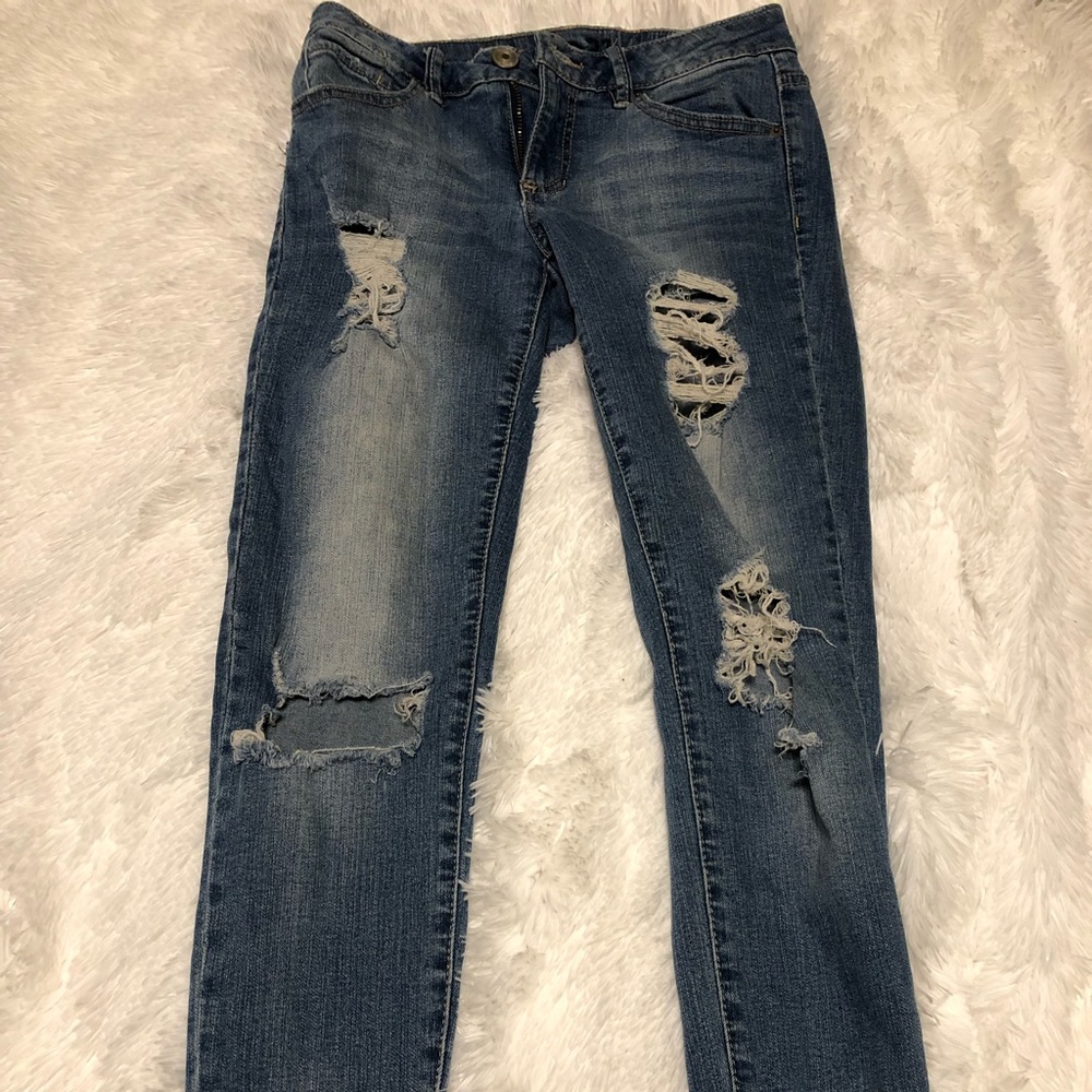 Mid rise jeans